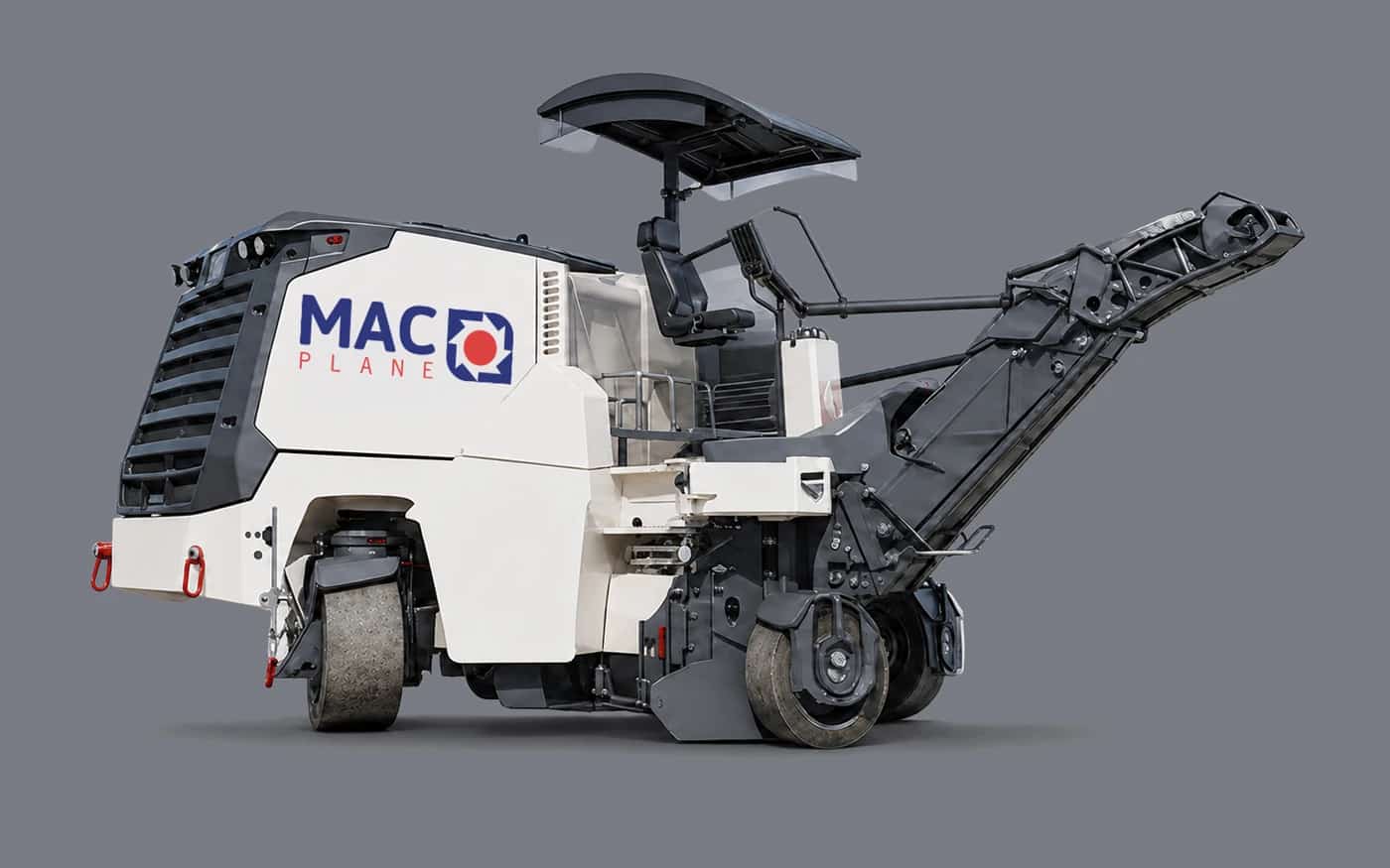MAC PLANE 0.5m Wirtgen road planer in hire livery - illustrated product view