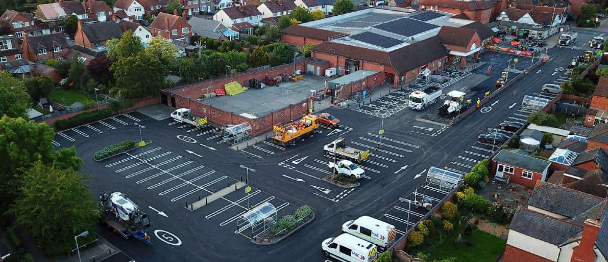Car Park Resurfacing Scheme - Sainsburys, Kenilworth