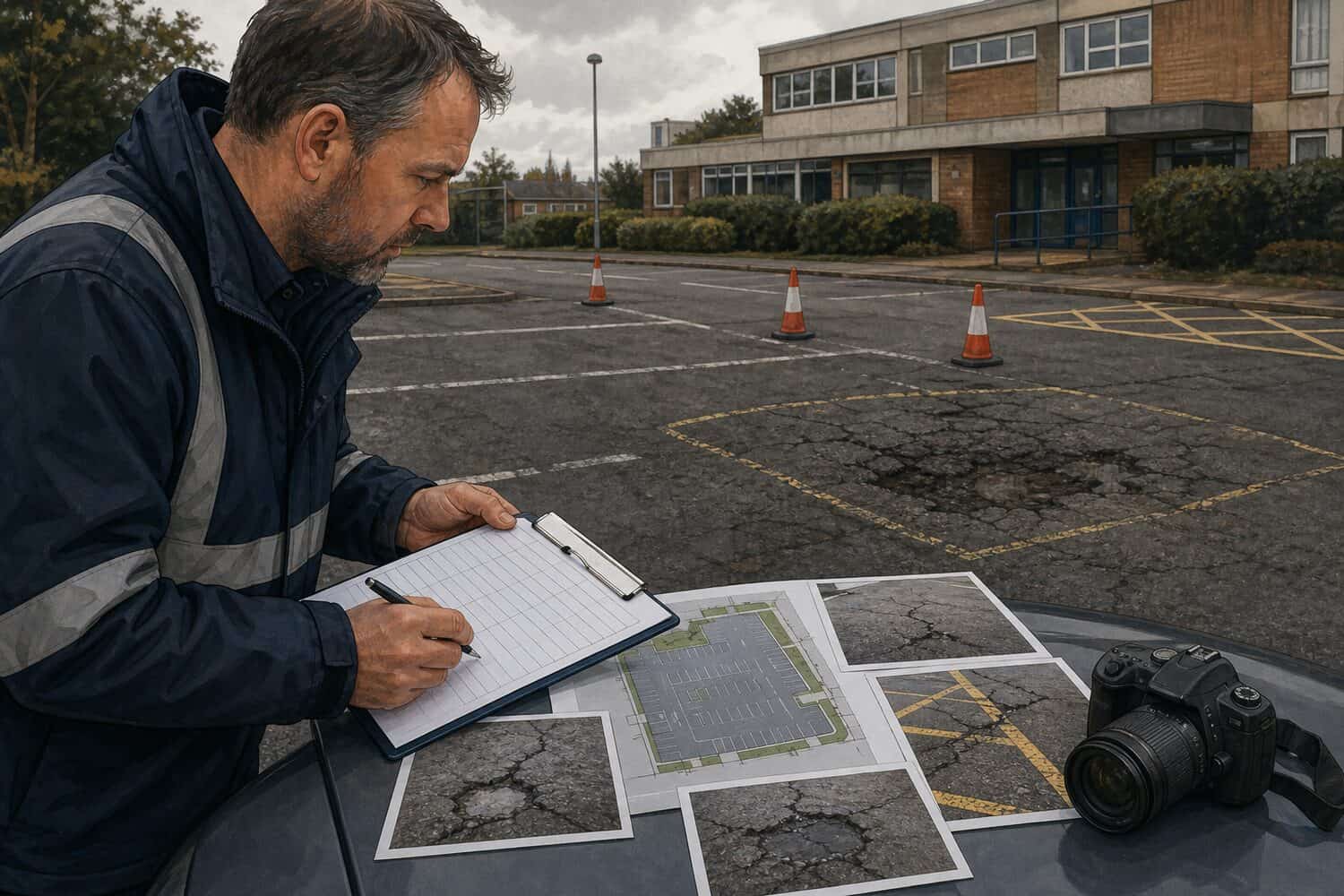 Car park resurfacing grants: the evidence a council needs