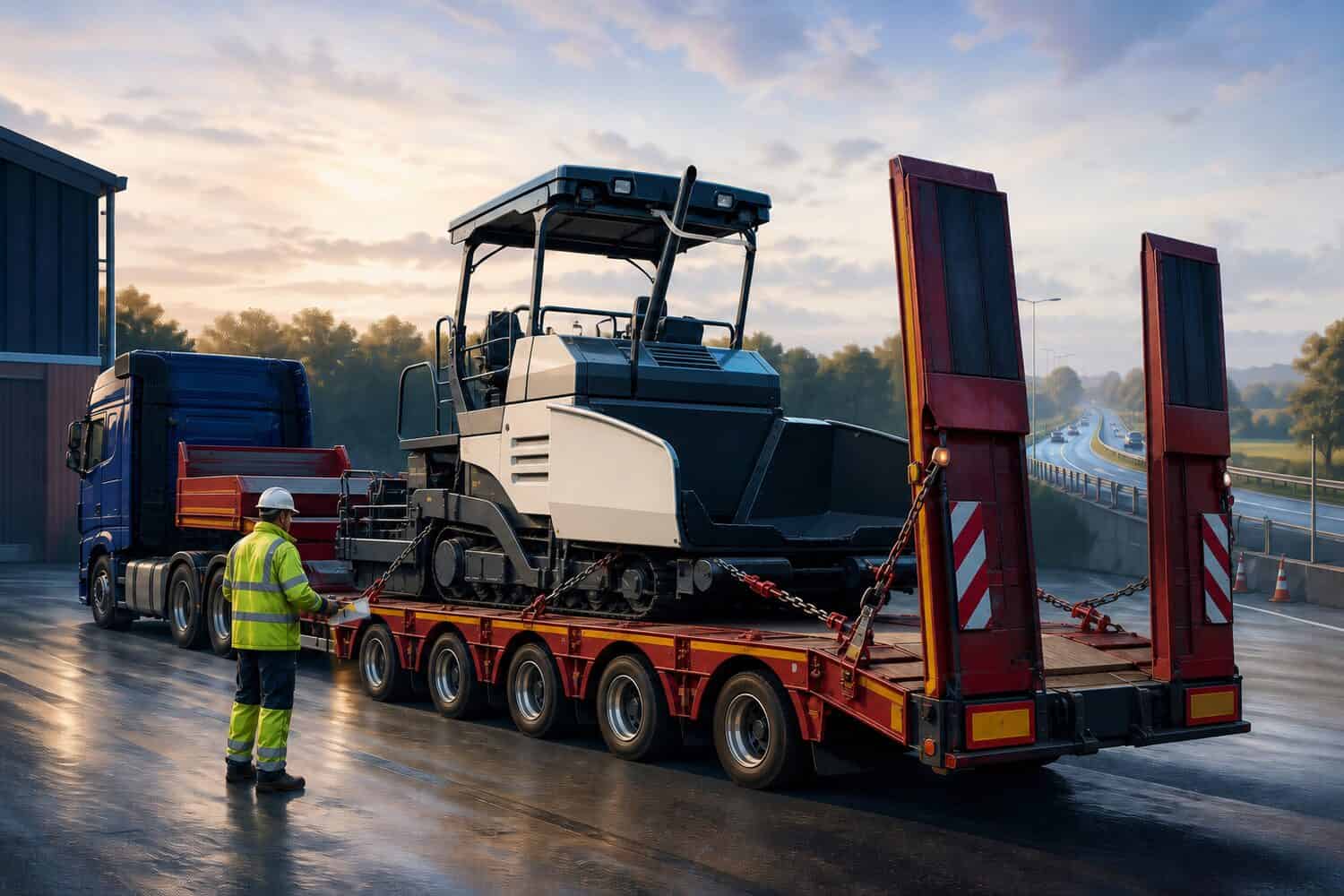 Plant haulage explained: moving heavy plant safely and on time
