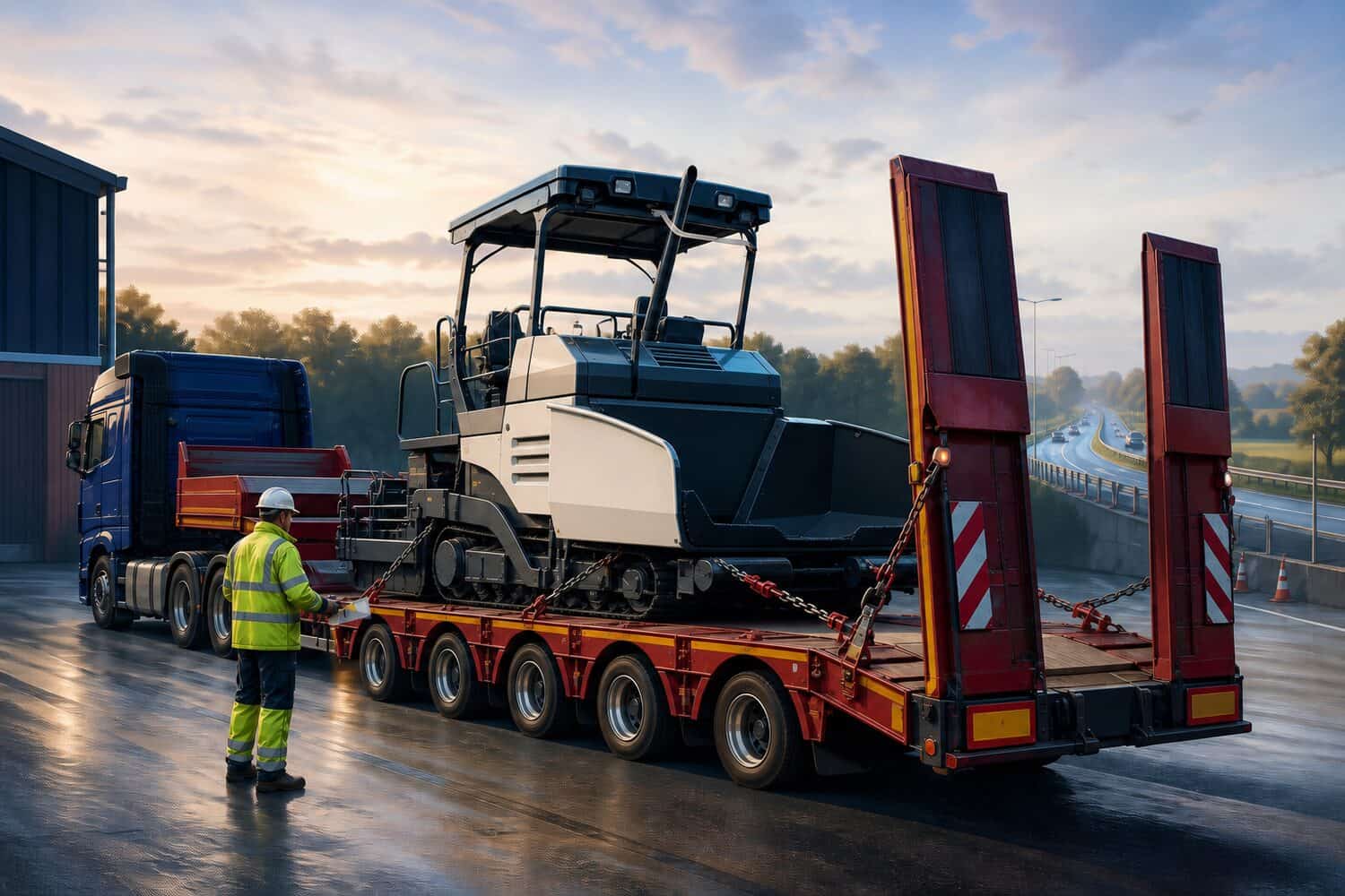 Plant haulage explained: moving heavy plant safely and on time
