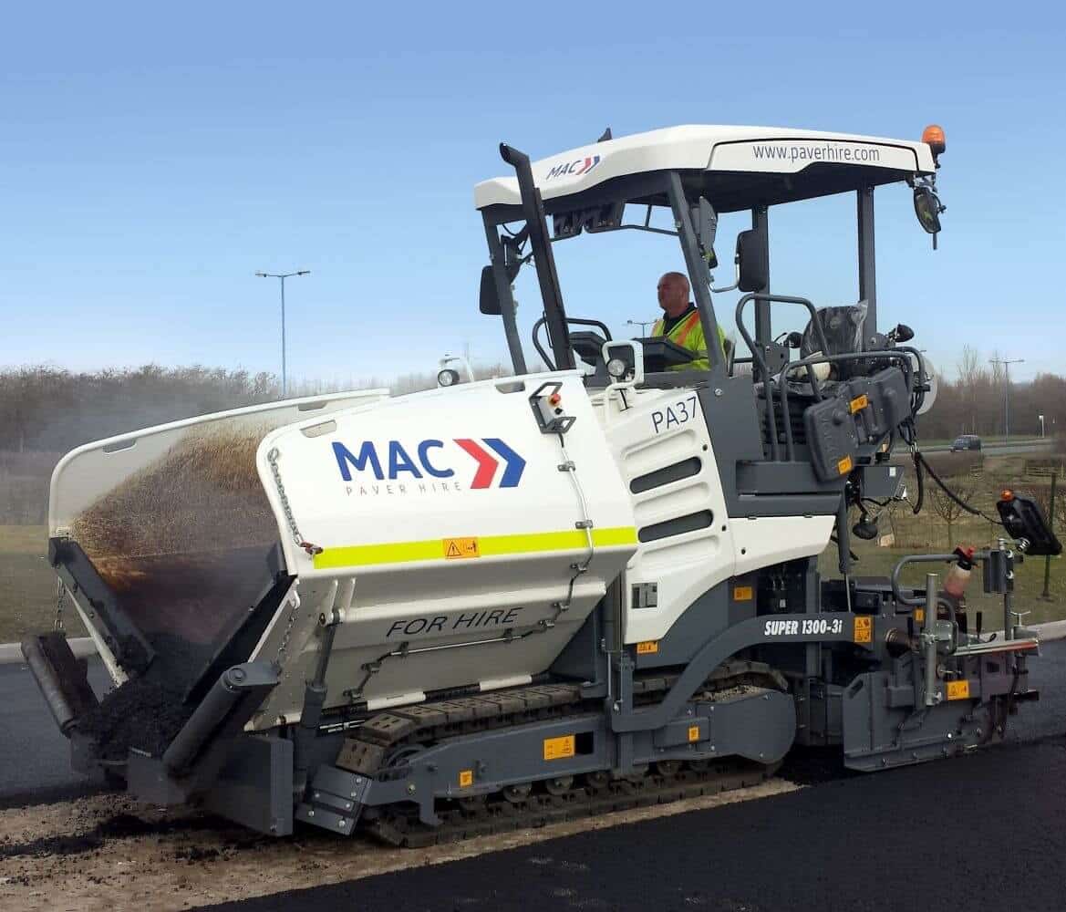 Vögele S1300-3i (Tracked Midi) paver